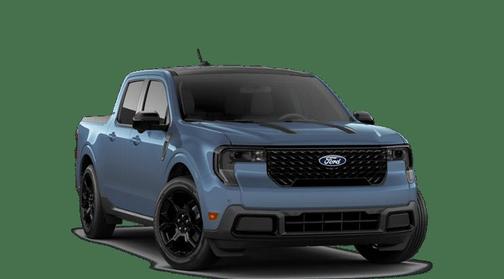 Azure Gray Metallic Tri-Coat 2026 Ford Maverick Lariat