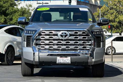 Celestial Silver Metallic 2024 Toyota Tundra 1794 Edition