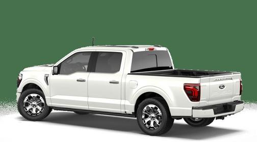 Star White Metallic Tri-Coat 2026 Ford F-150 Platinum