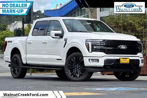 Star White Metallic Tri-Coat 2026 Ford F-150 Platinum