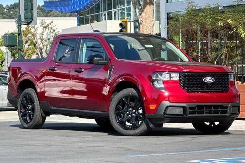 Ruby Red Metallic Tinted Clearcoat 2026 Ford Maverick XLT