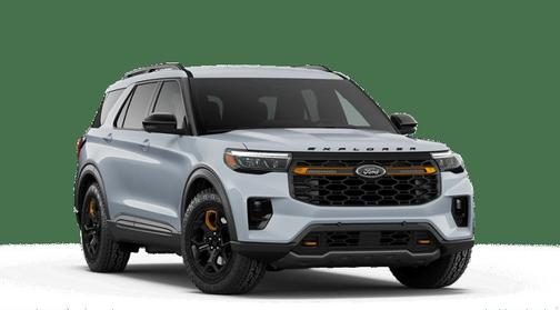 Space White Metallic 2026 Ford Explorer Tremor