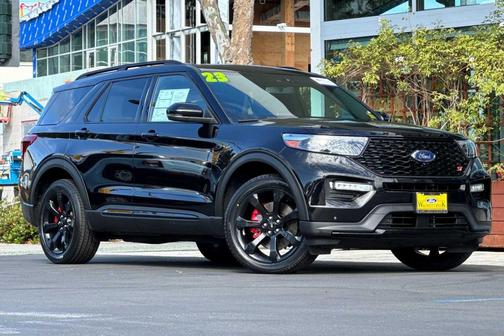 Agate Black Metallic 2023 Ford Explorer ST