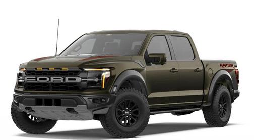 Shelter Green 2026 Ford F-150 Raptor Truck