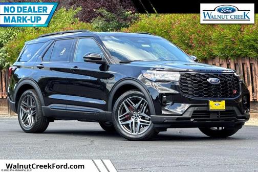 Agate Black Metallic 2026 Ford Explorer ST