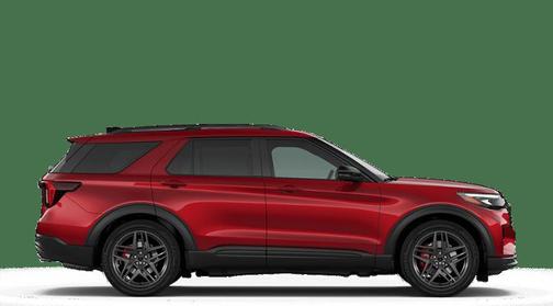 Rapid Red Metallic Tinted Clearcoat 2026 Ford Explorer ST