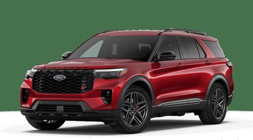 Rapid Red Metallic Tinted Clearcoat 2026 Ford Explorer ST