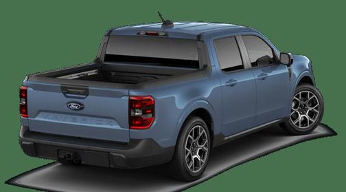 Azure Gray Metallic Tri-Coat 2026 Ford Maverick Lariat