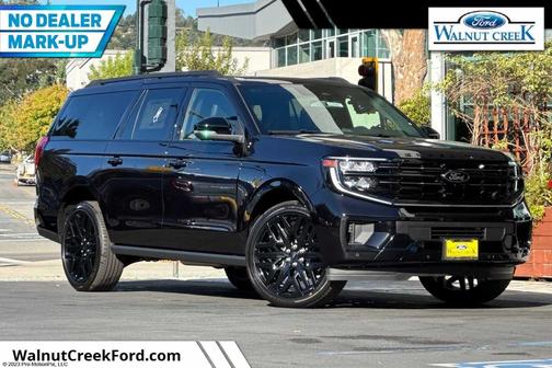 Agate Black Metallic 2026 Ford Expedition Max Platinum