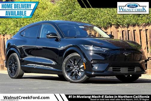 Shadow Black 2026 Ford Mustang Mach-E Premium