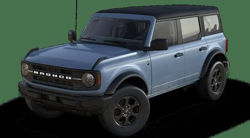 Azure Gray Metallic Tri-Coat 2025 Ford Bronco Big Bend
