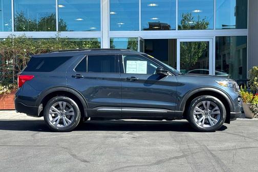 Stone Blue Metallic 2023 Ford Explorer XLT