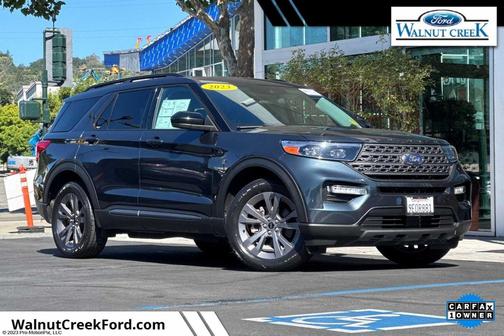 Stone Blue Metallic 2023 Ford Explorer XLT