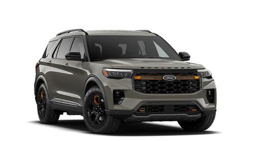 Marsh Gray 2026 Ford Explorer Tremor