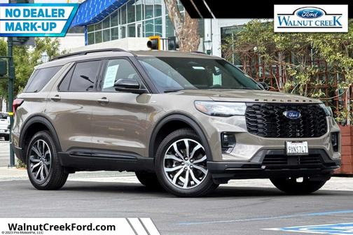 Marsh Gray 2026 Ford Explorer ST-Line
