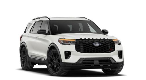 Star White Metallic Tri-Coat 2027 Ford Explorer ST