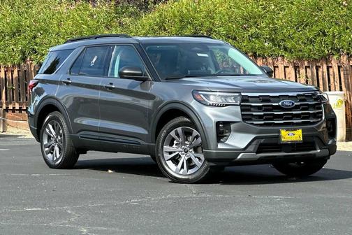 Carbonized Gray Metallic 2026 Ford Explorer Active