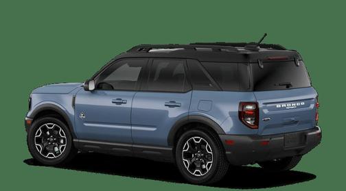 Azure Gray Metallic Tri-Coat 2026 Ford Bronco Sport Outer Banks