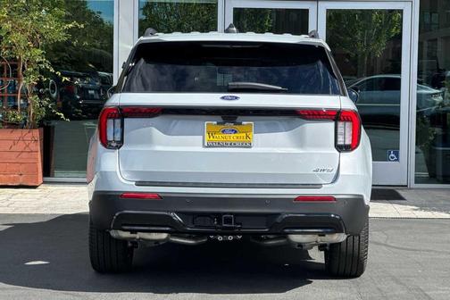 Space White Metallic 2026 Ford Explorer ST-Line