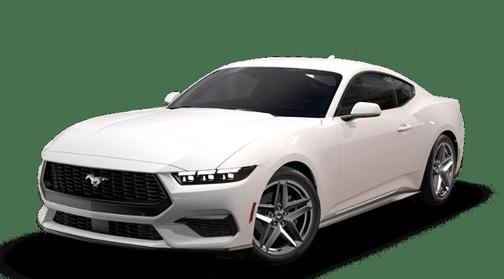 Oxford White 2025 Ford Mustang EcoBoost