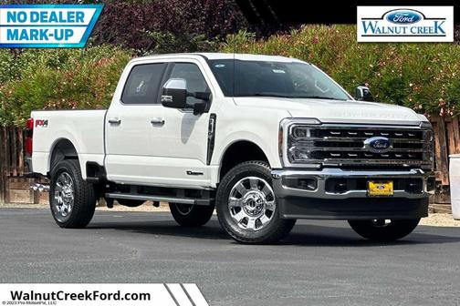 Star White Metallic Tri-Coat 2026 Ford F-250 Lariat