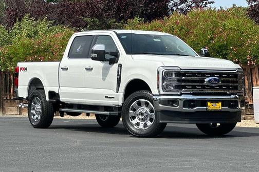 Star White Metallic Tri-Coat 2026 Ford F-250 Lariat
