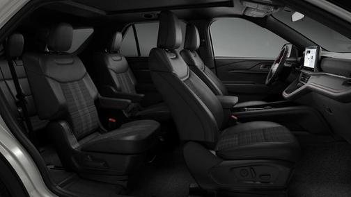 Star White Metallic Tri-Coat 2026 Ford Explorer ST-Line