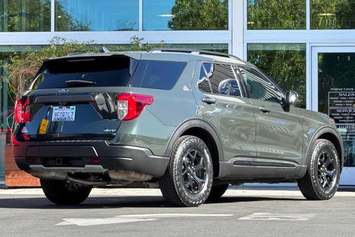 Forged Green Metallic 2023 Ford Explorer Timberline