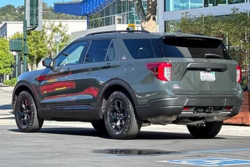 Forged Green Metallic 2023 Ford Explorer Timberline