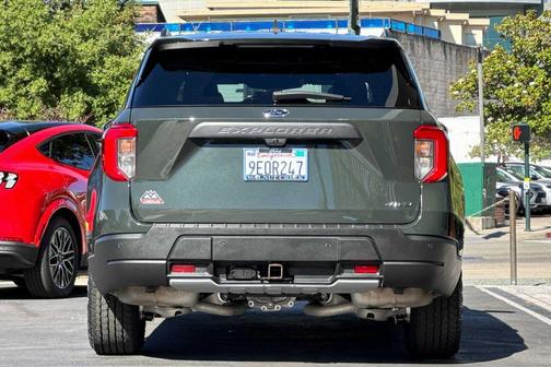 Forged Green Metallic 2023 Ford Explorer Timberline
