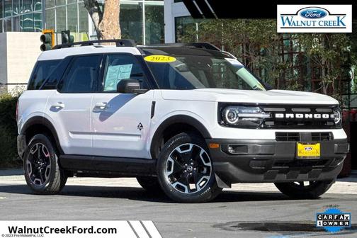 Oxford White 2023 Ford Bronco Sport Outer Banks