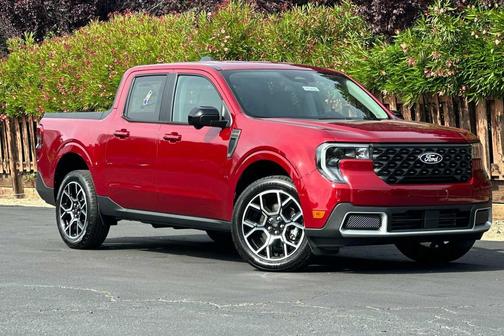 Ruby Red Metallic Tinted Clearcoat 2025 Ford Maverick Lariat