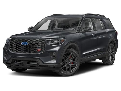 Agate Black Metallic 2025 Ford Explorer ST