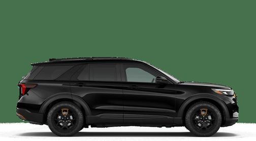 Agate Black Metallic 2026 Ford Explorer Tremor