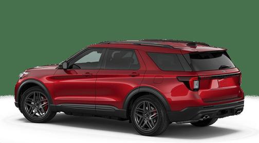 Rapid Red Metallic Tinted Clearcoat 2026 Ford Explorer ST
