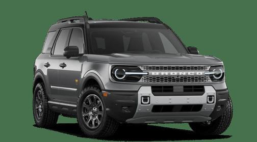 Carbonized Gray Metallic 2026 Ford Bronco Sport Badlands