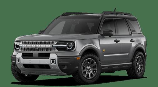 Carbonized Gray Metallic 2026 Ford Bronco Sport Badlands