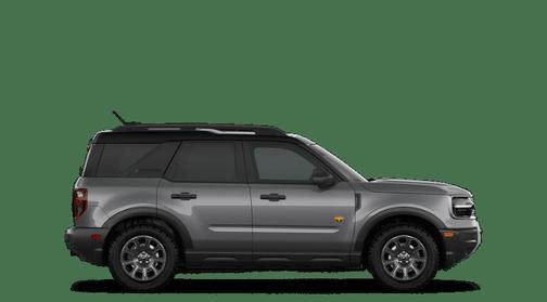 Carbonized Gray Metallic 2026 Ford Bronco Sport Badlands
