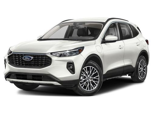 Star White Metallic Tri-Coat 2024 Ford Escape PHEV Base
