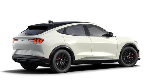 Star White Metallic Tri-Coat 2025 Ford Mustang Mach-E Premium