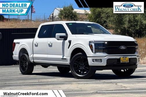 Star White Metallic Tri-Coat 2026 Ford F-150 Platinum