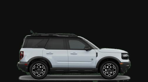 Space White Metallic 2026 Ford Bronco Sport Outer Banks