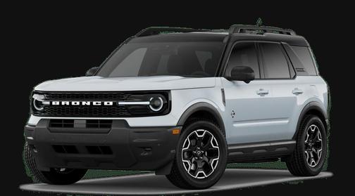 Space White Metallic 2026 Ford Bronco Sport Outer Banks