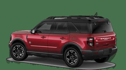Ruby Red Metallic Tinted Clearcoat 2026 Ford Bronco Sport Outer Banks