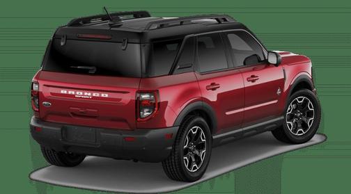 Ruby Red Metallic Tinted Clearcoat 2026 Ford Bronco Sport Outer Banks