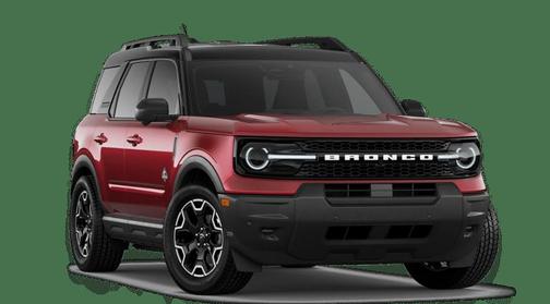 Ruby Red Metallic Tinted Clearcoat 2026 Ford Bronco Sport Outer Banks