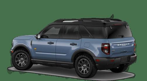 Azure Gray Metallic Tri-Coat 2026 Ford Bronco Sport Badlands