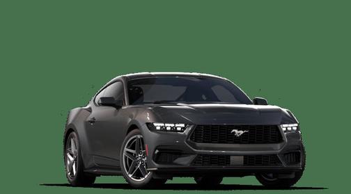 Carbonized Gray Metallic 2025 Ford Mustang EcoBoost