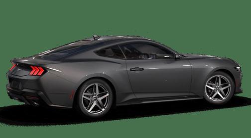 Carbonized Gray Metallic 2025 Ford Mustang EcoBoost