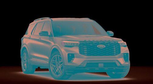 Carbonized Gray Metallic 2026 Ford Explorer ST-Line